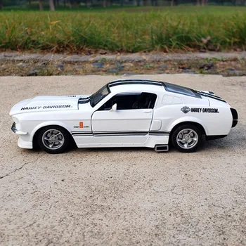 1:32 Mustang Shelby GT500 Športni Avto Zlitine Modela Avtomobila Diecast Kovinskih Igrač Muscle Car Model, Zvoka, Svetlobe Zbirka Otroci Igrače Darilo