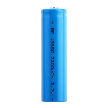1 KOS 3,7 V 18650 Litijeva Baterija 2200mah Velika Zmogljivost Akumulatorske Baterije Litij-Li-ionska PIS Baterija za Svetilko Žaromet