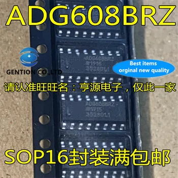 10Pcs ADG608 ADG608BRZ ADG608BR SOP16 Analogno stikalo multiplexer IC, ki je na zalogi, novih in izvirnih