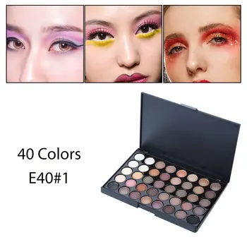 40 Barve Prenosno Kozmetično Mat Paleta Strokovnih Oči V Senci, Krema Za Ženske Makeup Senčilo Pallete Set