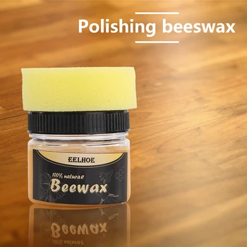 80 g Beewax poljski Smetane, Medu, Voska, Mila Zaščito Lesa, Pohištvo za Vzdrževanje, Nego so Odporni na Obrabo, Prenovljen polirni Vosek čebelji vosek