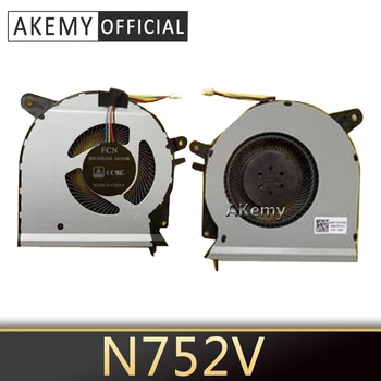 Akemy Novo izvirno procesor gpu hladilni ventilator za ASUS ROG GL503 GL503VM VENTILATOR HLADILNIKA DC 12V 1A