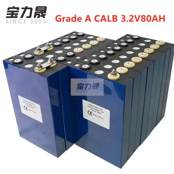 CALB 8PCS Razred A 3.2 V 80Ah Lifepo4 Baterije 2020 NOVA Litij-Železo Fosfat Sončne 12V 24V 48V Celice Ne 100Ah EU NAS brez DAVKA