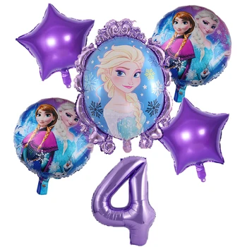 Disney Princesa Zamrznjeno 2 Elsa Temo Stranki Razpoložljivi namizni Pribor Set Plošče skodelice Rojstni Okraski Dobave Baby Tuš