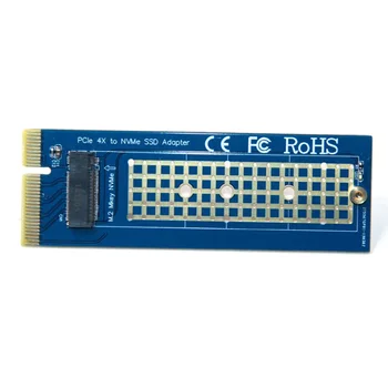 Dodajte Na Kartico PCI Express PCIE za M2 Adapter M. 2/M2 NVME Adapter Raiser AHCI NVME SSD M2 PCIE X4 Podpora 2230 2242 2260 2280 M2 SSD