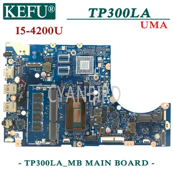 KEFU TP300LA original mainboard za ASUS TP300LA TP300LD s 4 GB-RAM I5-4210U/4200U Prenosni računalnik z matično ploščo