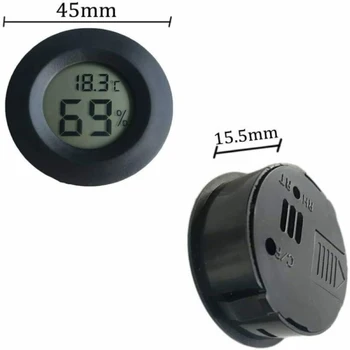 Mini Digitalni Termometer, Higrometer, Temperatura In Vlažnost zraka v Zaprtih prostorih Računalniška Soba LCD Instrument Domov Senzor Visoko Natančno