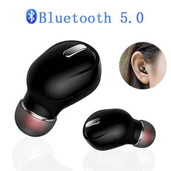 Mini X9 Brezžični Čepkov za Zmanjšanje Hrupa V uho Design Bluetooth 5.0 Slušalke Udobno Nositi 3D Zvok Za Huawei Xiaomi LG