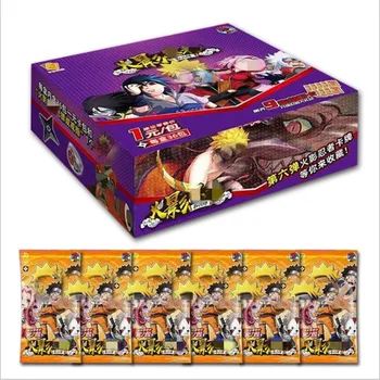 Narutoes Film Igra Kartice Japonski Anime Risanke Hokage Zbirka ESP Kartico Uchiha Sasuke Ninja Wars R Znak Kartico Otroci Igrače