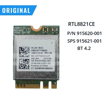 Novi Originalni RTL8821CE 802.11 AC 1X1 Wi-Fi+BT 4.2 Combo Adapter Card za HP ProBook 450 G5 915620-001 915621-001