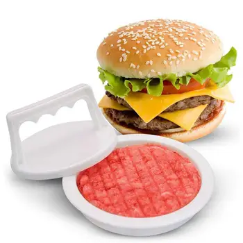 Okroglo Obliko Hamburger Pritisnite Živilskih Plastičnih Hamburger Meso Goveje Žar Burger Pritisnite Patty Maker Mesa Plesni Plesni Kuhinja Orodje