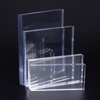 Prozorno pleksi steklo, akril odbor, cuttable plastike, prozorni odbor, trajne, vrata dekoracijo in logotip 1pcs 8 mm Debeline