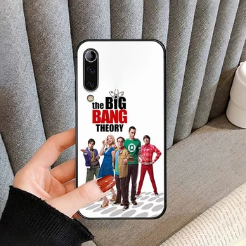 TV Big Bang Theory Telefon Primeru Kritje Za XIAOMI Redmi Opomba K 4 5 6 7 8 9 10 20 30 3 X Pro Ultra black Funda 3D Odbijača