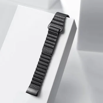Usnje Zanke Traku za Fitbit Polnjenje 3 4 Watch Band Zapestnica Magnetni Trak za Fitbit Polnjenje 3/3 SE Wristbands Dodatki