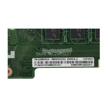 X550CA laptop mothebroard Za Asus A550C X550CC R510C Y581C X550C X550CL X550CA z i5-3337U 4GB HM76 Chipset Mainboard