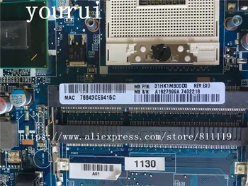 Yourui Za Sony VPCEH MBX-247 Prenosnik Za Matično ploščo A1827699A DA0HK1MB6E0 DDR3 Preizkusite vse funkcije