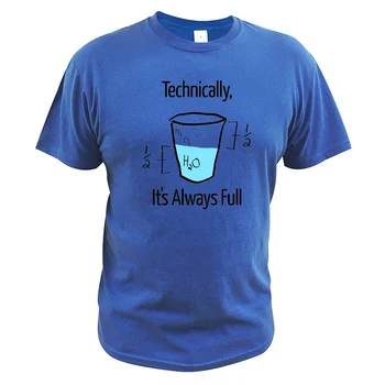 Znanost Je Optimističen T Shirt Matematiko Geek Tshirt Bombaža, Kratek Rokav Tee Moški Vrhovi Tshirt Poletne Majice Homme Camiseta