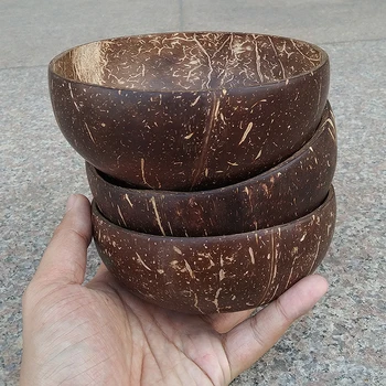 čistost, uvoženih iz Vietnama naravno kokosovo skledo vrhunsko ročno izdelanih izdelkov v gospodinjstvu namizni pribor jedilni pribor jedilni pribor