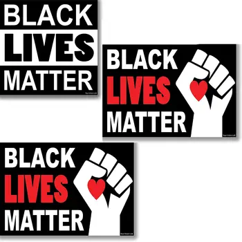 Črna Življenja Važno BLM Protest za Laptop, Avto Steno Steklenico Okno Nalepke