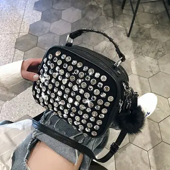 Ženski luksuzni usnjeni torbici slavni oblikovalec dame torba 2021 nova dekleta holding diamond messenger bag